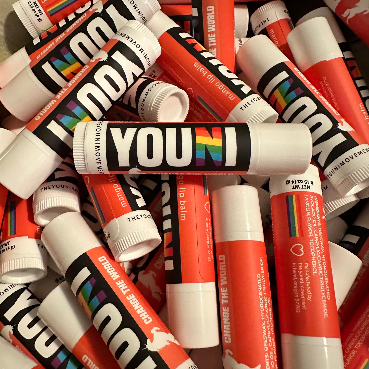 Mango Lip Balm: Rainbow Collection