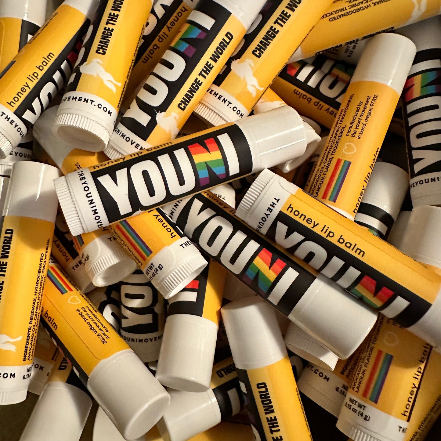 Honey Lip Balm: Rainbow Collection